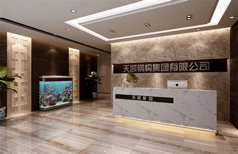 郑州中式办公室装修公司-郑州中式企业办公室装修设计案例_美国室内设计中文网