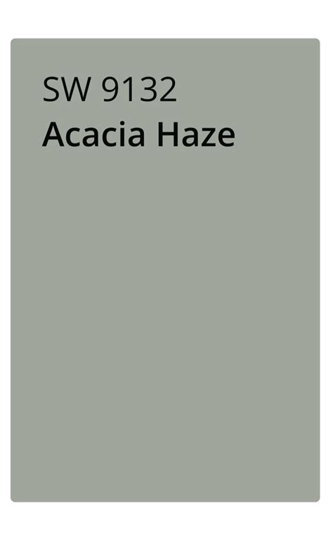 Acacia Haze SW 9132 | Green Paint Colors | Sherwin-Williams | Paint ...