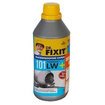 Dr.Fixit 101 Pidiproof LW+, Pack Of 10 (200ml*10=2000ml) | Integral ...