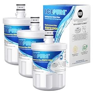 ICEPURE 5231JA2002A Refrigerator Water Filter,Compatible with LG LT500P ...