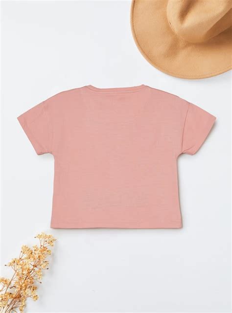 Buy Girls Lilo & Stitch Print T-shirt Online at just Rs. 399.0 ...