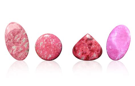Buy Thulite Cabochons Online | | Gemstones for sale