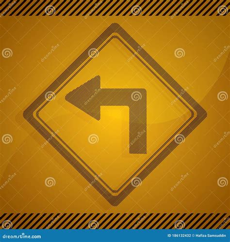 Sharp Left Turn Sign 的图像结果