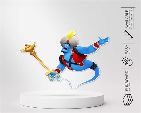 Aladdin Theme Genie with Magic Lamp Cutout | Party Supplies Online ...