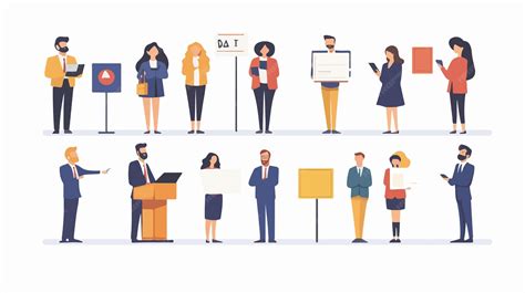 Diverse group in election campaign concept for advertising | Premium AI ...