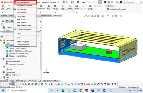 Image result for Random Vibration Analysis SolidWorks