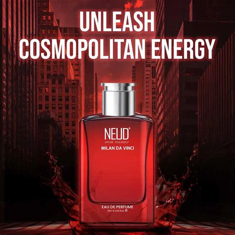 NEUD Milan Da Vinci Luxury Perfume for Cosmopolitan Men, Long Lasting