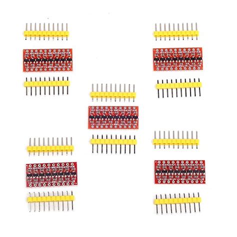 Cylewet 5Pcs 8 Channel Logic Level Converter Bi-Directional 3. | Shop ...