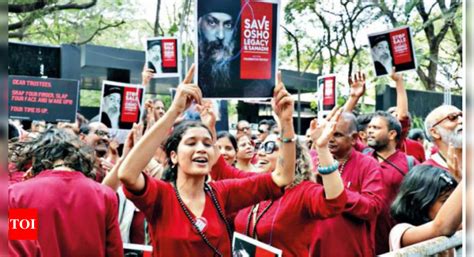 Osho: Row Between Osho Followers & Mgmt Over Entry Into Commune | Pune ...