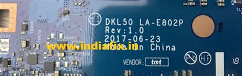 DKL50 LA-E802P REV 1.0 BIOS DUMP & SCHEMATIC PDF - Indiafix