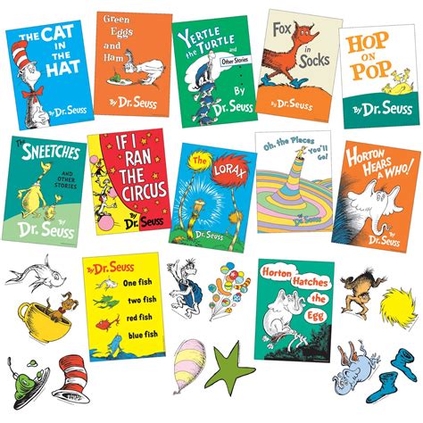 Variety of Dr. Seuss books free image download