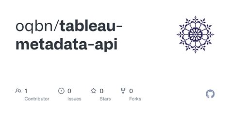 Tableau Metadata API 的图像结果