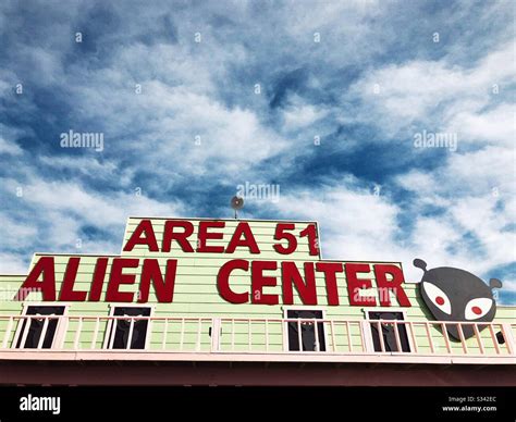 Area 51 Alien Center, Amargosa Valley, Nevada Stock Photo - Alamy