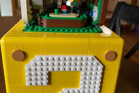 Image result for Mario Question Block LEGO Set