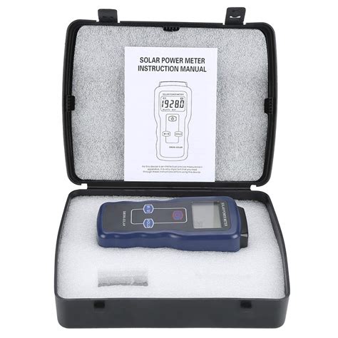 Buy Digital Solar Power Meter,Handheld UV Strength Sunlight Meter, W/m² ...