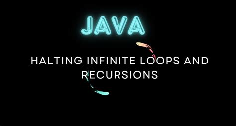Image result for Infinite Loop Java