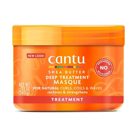 Cantu Shea Butter for Natural Hair Deep Treatment Masque, 12 Ounce ...