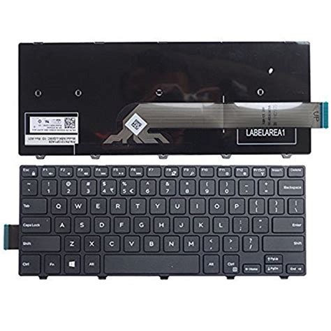 Laptop Internal Keyboard Compatible for Dell Inspiron 14 3000 Series ...