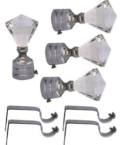 GROWNIX Multicolor, White Rod Rail Bracket Metal Price in India - Buy ...