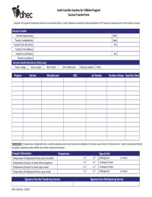 SC DHEC 1208 2018-2026 - Fill and Sign Printable Template Online