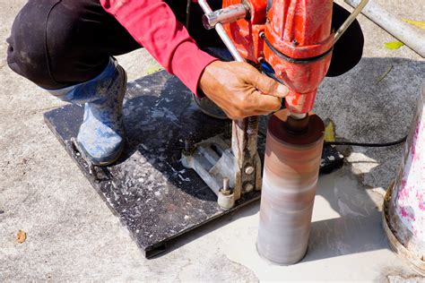 Bore Drill Concrete at Sabrina Liu blog