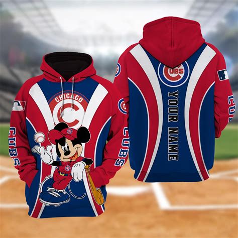Chicago Cubs And Mickey Mouse Disney Hoodie, Zip-Hoodie – Nousty