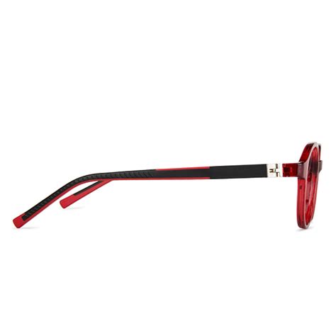Buy Kids Glasses: Maroon Black Maroon Full Rim Round Kids 5-8 yrs ...
