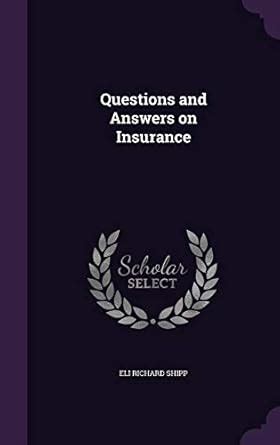 Buy Questions and Answers on Insurance Book Online at Low Prices in ...