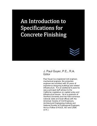 Buy An Introduction to Specifications for Concrete Finishing (Concrete ...
