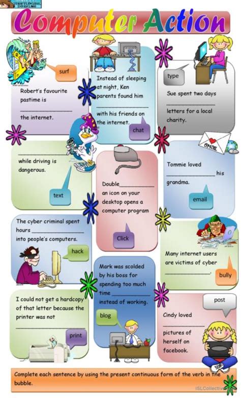 ESL Worksheet Computer 的图像结果