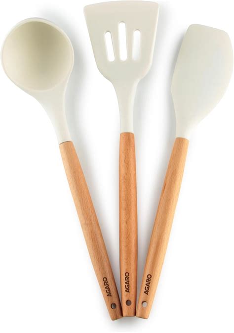 Buy SAVYA HOME Silicon Spatula Set | BPA-Free & Food Grade Silicon ...