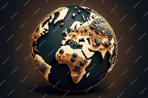 Round World Globe Map 的图像结果
