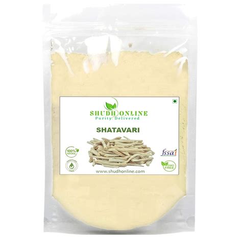 Shudh Online Shatavari Powder Organic (50 Grams) Shatavari Root ...