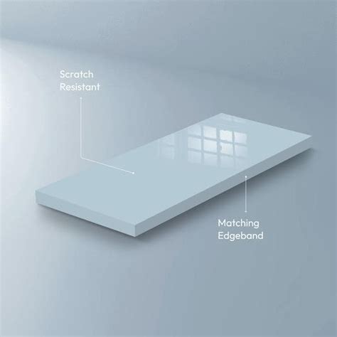 Ferrero 1C 01519 Pale Ocean 8 ft x 4 ft High Gloss Finish 6H Anti ...