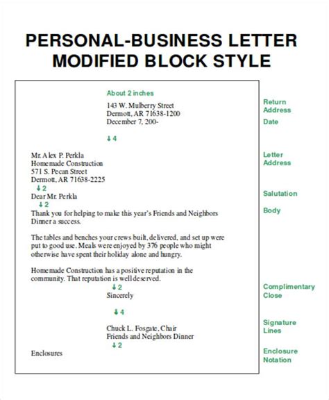 Image result for Formal Letter Layout Example