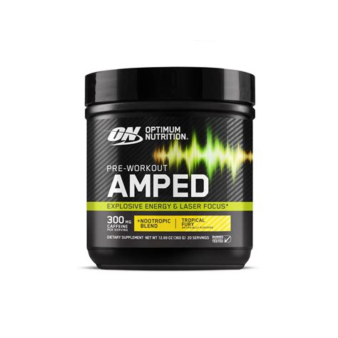 Amped Pre-workout Powder | Optimum Nutrition