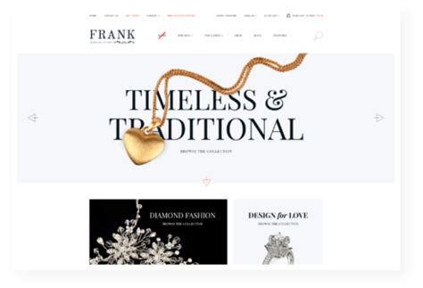 frank v1 5 1 jewelry watches online store wordpress theme