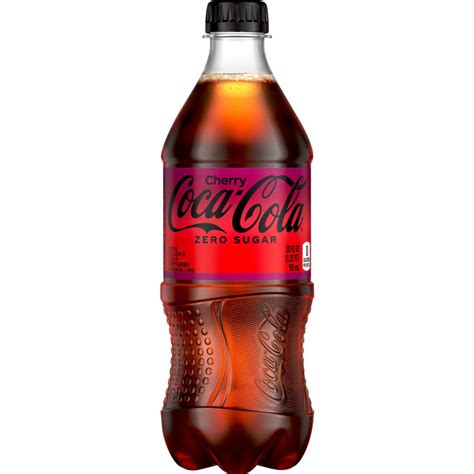Coca-Cola Zero Sugar Cherry 20oz Bottle - Case of 24 - Walmart.com