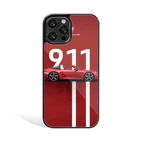 Porsche Red | Glass Case – CASEBOOTH