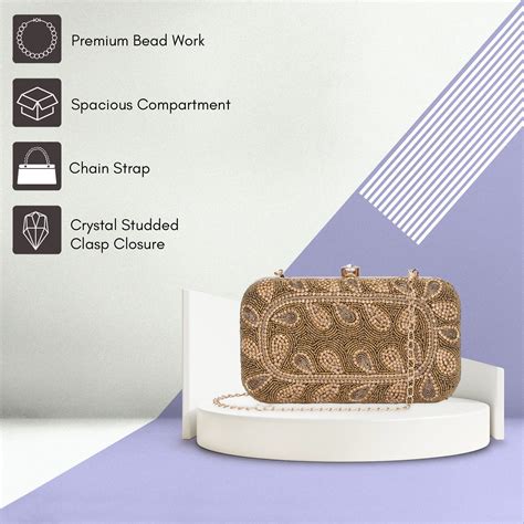 The Clownfish Angela Collection Womens Party Clutch Ladies Wallet ...