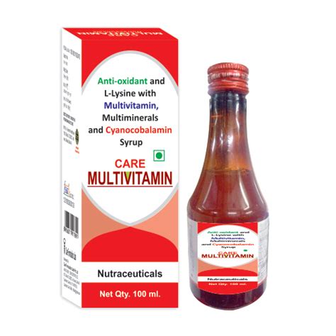 Buy 100 ML Anti-Oxidant And L-Lysine With Multivitamin Multimineral ...