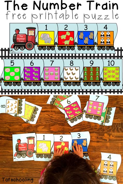 First Numbers Puzzle Train 的图像结果