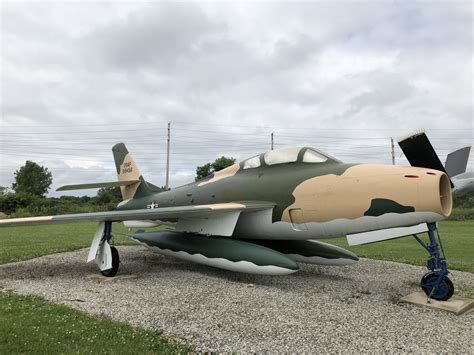 F-84F THUNDERSTREAK – Grissom Air Museum