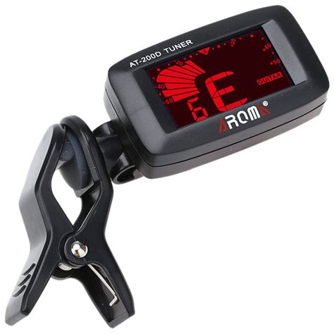 200D Portable Guitar Electric Tuner Color Screen Digital Design for ...