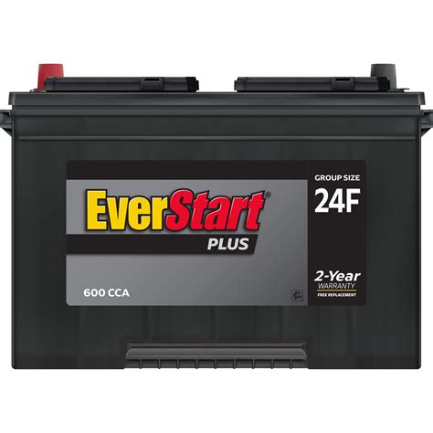 Buy EverStart Plus Lead Acid Automotive Battery, Group Size 24F (12 ...