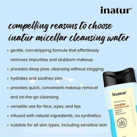 Jojoba Micellar Cleansing Water - Inatur
