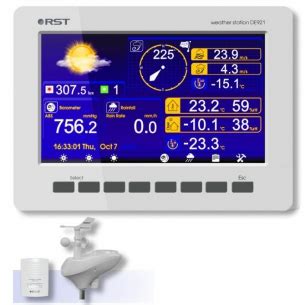 Метеостанция цифровая RST METEOSCAN PRO 921 (01921). Магазин meteo ...