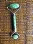 Green Jade Himalayan Natural Jade Roller Massage Tool for Anti-aging ...