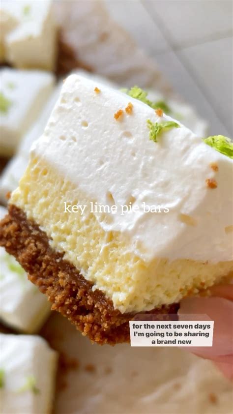 Triple layer key lime pie bars – Artofit