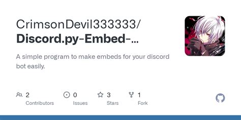 Discord Python Embed Code 的图像结果